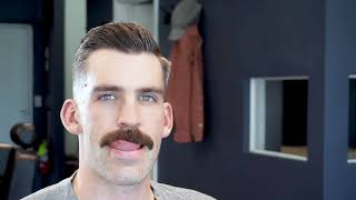 The Making of a Thick A Mustache Time Lapse [upl. by Fred309]