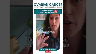 1 Ovarian Cancer Symptom NOT to Avoid [upl. by Attevaj]