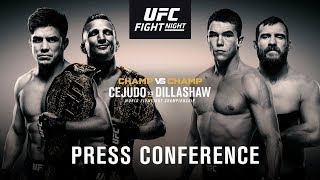 UFC Fight Night Brooklyn Prefight Press Conference [upl. by Ciel]