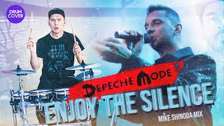 Depeche Mode  Enjoy the silence Mike Shinoda re interpreted drum cover [upl. by Ecirtaed509]