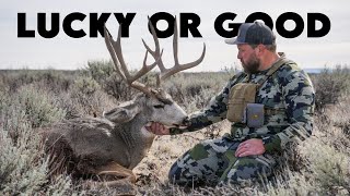 Lucky or Good Late Season Mule Deer Hunt Trailer [upl. by Silvestro]