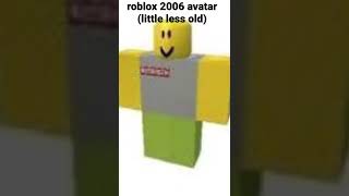 2006 roblox avatar [upl. by Leirad]