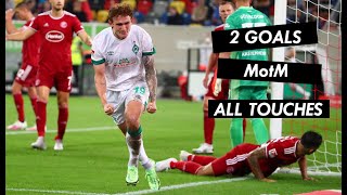 Josh Sargent 2 Goals vs Fortuna Düsseldorf  The game that sealed the Norwich City transfer [upl. by Benisch]