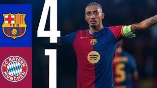 HIGHLIGHTS  FC BARCELONA 4 vs 1 BAYERN MUNICH ALL GOALS [upl. by Lorena158]