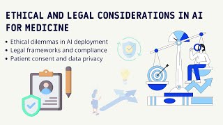 Ethical and Legal Considerations in AI for Medicine Lesson 8 [upl. by Quirita82]