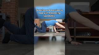 Stretches and exercises to help with Ankylosing Spondylitis health life stretching exercise [upl. by Simaj568]