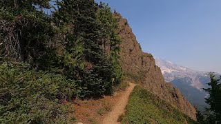 Hiking Gobblers Knob and Lake George Mt Rainier [upl. by Avalsorim]