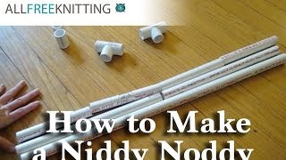 How to Wind a Skein of Yarn on a Niddy Noddy [upl. by Red]