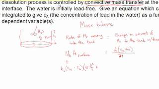 Convective Mass Transfer [upl. by Laemsi158]