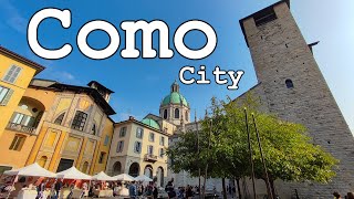 Como city on Lake Como Lombardy Italy Lombardia Italia [upl. by Trinia]