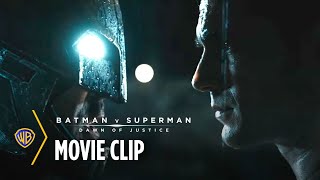 Batman v Superman Dawn of Justice 2016  Batman Battles Superman  Warner Bros Entertainment [upl. by Oinota650]