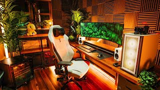 My Incredible Home Office  Gaming Room Transformation [upl. by Thursby414]