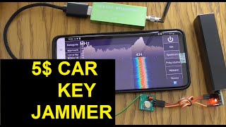 5 ARDUINO car key JAMMER DIY Relay attack  keyless car hack  car hacking protection [upl. by Naziaf397]