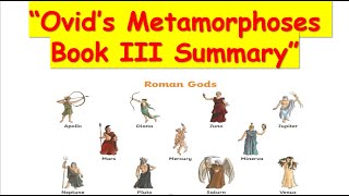 Ovids Metamorphoses Book III Summary [upl. by Slavic]