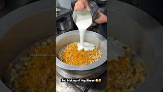 Full Making of Veg Biryani😳🥵 Indian Street Food [upl. by Adaline727]