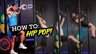 How to Hip Pop for Kipping Pullups and Muscle ups [upl. by Petunia]