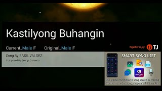 Kastilyong Buhangin  Basil Valdez  Karaoke  HD [upl. by Marcel]