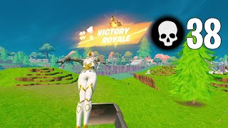 38 Elimination Solo vs Squads “Zero Build” Season Record Gameplay Win Fortnite OG [upl. by O'Carroll]