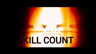 Aliens Vs Predator Requiem 2007 Kill Count [upl. by Elrebmik]