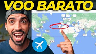 TRUQUE das PASSAGENS AÉREAS BARATAS  Google Flights [upl. by Ynnam]