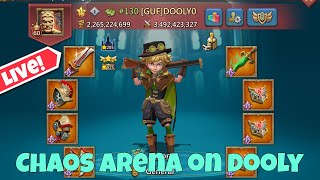 Lords Mobile  Chaos arena on DOOLY account [upl. by Pubilis]