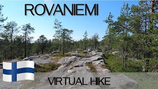 Sunny Virtual Hike in Rovaniemi Lapland [upl. by Clemente]