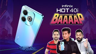 Infinix HOT 40i  16GB RAM 256GB ROM  8999  Loved by Tech Gurus  Sale from 21st Feb on Flipkart [upl. by Budwig]