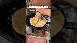 Unusual Malai Paratha Of agra youtubeshortsindia ytshortsindia streetfood indianrecipes delhi [upl. by Lisab]