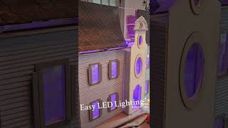 Easy LED lights for your dollhouse [upl. by Jill577]