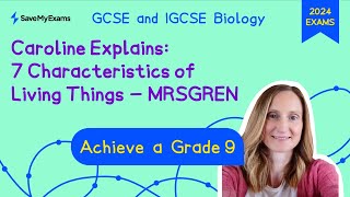 MRSGREN  7 Characteristics of Life  GCSE Biology 91 IGCSE Biology Revision 202425 [upl. by Publias96]