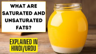 Saturated and Unsaturated Fats Explained upsc [upl. by Ardnasirhc]