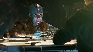 토니 amp 네뷸라 페이퍼 풋볼 플레이 장면  어벤져스 엔드게임 Avengers Endgame 2019 4K [upl. by Ddart]