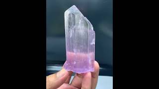 Pink KunziteCrystal  KunziteSpecimen  SpodumeneKunzite  FineMineral [upl. by Dazhehs]