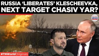 Russian Turtle’ Survives FPV Strike in Klescheevka Army Eyes Chasiv Yar  TN World  World News [upl. by Errised]