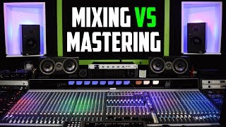 Mixing vs Mastering Explained [upl. by Innoj]