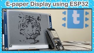 Epaper display with ESP32 using Arduino IDE  42 Eink Display from waveshare  LCSC [upl. by Francis666]