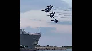 Blue Angels Return to Pensacola  shorts  blues [upl. by Vijar]