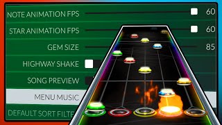 10 Settings You HAVE To Change To Hit MORE Notes Best Clone Hero Settings to Use [upl. by Diannne163]