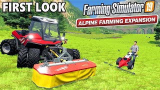 FARMING SIMULATOR ALPINE  First Look  Erlengrat Episode 1 [upl. by Stanislas48]