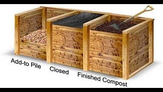 Compost 3Bin System  Part 7  Complete Bins Fronts Installed [upl. by Zadack]