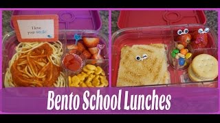 Bento School LunchesBack To School [upl. by Rosalynd]