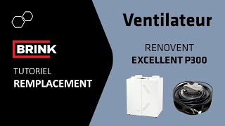 Brink Renovent Excellent P300  Remplacement du ventilateur [upl. by Kabab]