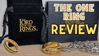 Lord of The Rings  THE ONE RING Review  Amazon [upl. by Arev]