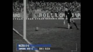 Stagione 19631964  Sampdoria vs Inter 15 [upl. by Isia]