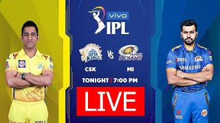 IPL 2020 LIVE  CSK Vs MI  Match 01  Chennai Super Kings Vs Mumbai Indians LIVE Score  TAMIL [upl. by Heppman]