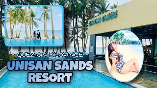 UNISAN SANDS RESORTINFINITY POOLWHITE SAND BEACHKrissha Cahiyang [upl. by Coben]