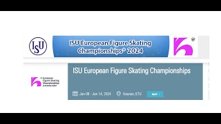 2024 European Figure Skating Championship  Prediction [upl. by Emie]