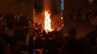 La tradition des feux de la Saint Jean à SaintJeandeLuz ce samedi 24 juin [upl. by Yim]