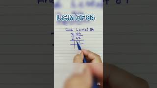 LCM easy to learn Math with Afshan maths [upl. by Norabal491]