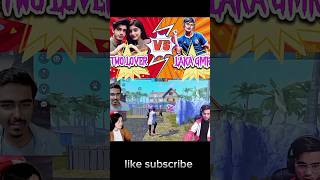 FREE FIRE 😲 Lakha vs Dwo Lover gaming fight challenge freefire laka youtubeshorts shortsfeed [upl. by Topper]